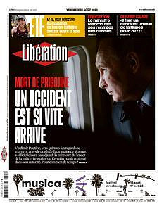 Libération du Vendredi 25 Août 2023
