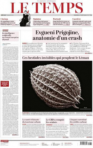 Le Temps - 25 Août 2023