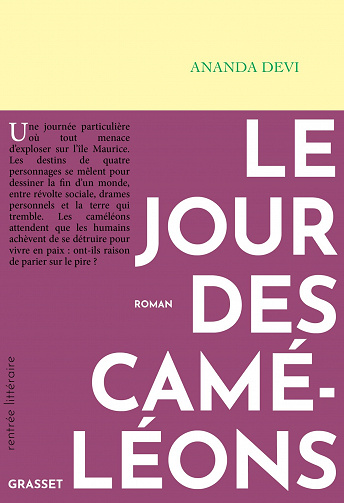 Le jour des caméléons - Ananda Devi (Rentrée Littérature 2023)
