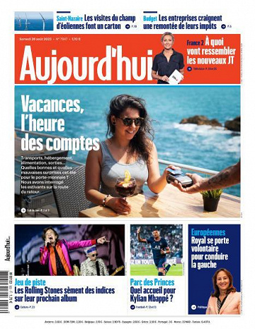 Aujourd’hui en France - 26 Août 2023