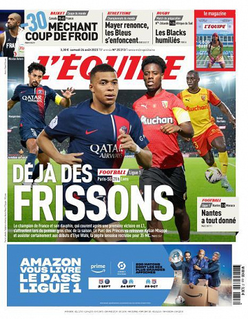 L’equipe du Samedi 26 Août 2023
