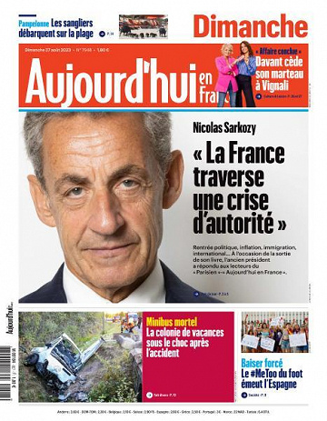 Aujourd’hui en France - 27 Août 2023