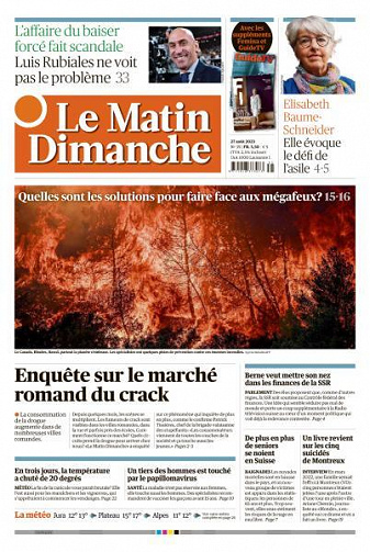 Le Matin Dimanche - 27 Août 2023