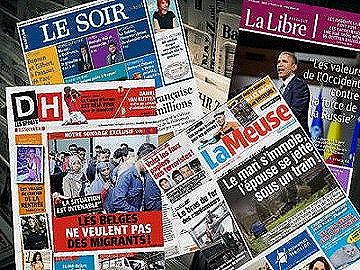 Pack Journaux Belges du dimanche 27 Août 2023