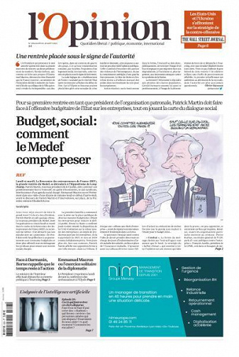 L’Opinion - 28 Août 2023