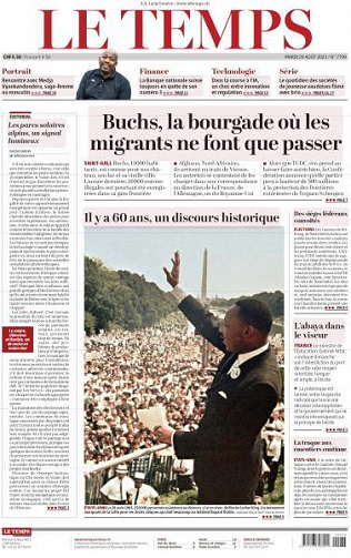 Le Temps - 29 Août 2023