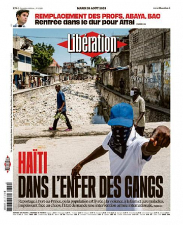 Libération du Mardi 29 Août 2023