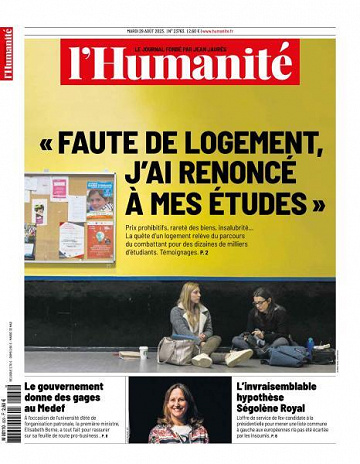 L’Humanite - 29 Août 2023