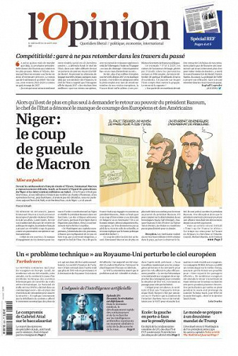 L’Opinion - 29 Août 2023