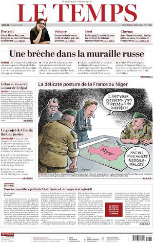 Le Temps - 30 Août 2023
