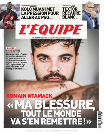 L’equipe du Mercredi 30 Août 2023