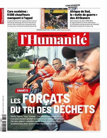 L’Humanite - 30 Août 2023