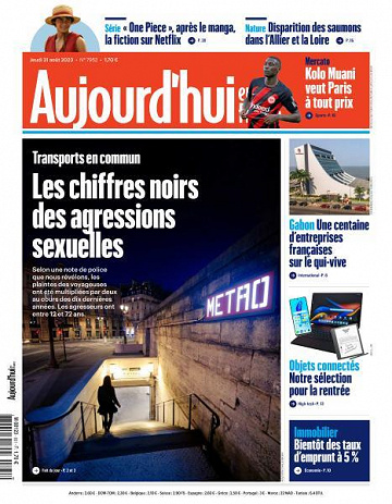 Aujourd’hui en France - 31 Août 2023