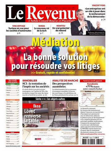 Le Revenu - 1er Septembre 2023