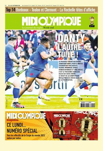Midi Olympique Vert - 1er Septembre 2023