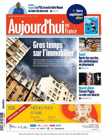 Aujourd’hui en France - 2 Septembre 2023