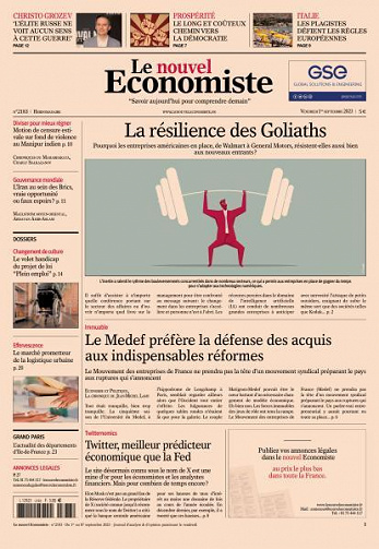 Le nouvel Economiste - 1er Septembre 2023