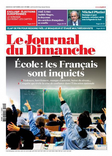 Le Journal du Dimanche - 3 Septembre 2023
