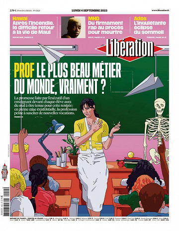 Libération du Lundi 4 Septembre 2023