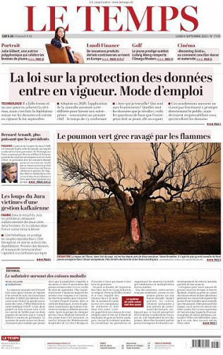 Le Temps - 4 Septembre 2023