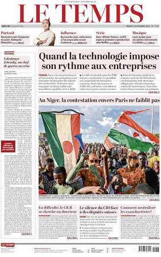 Le Temps - 5 Septembre 2023
