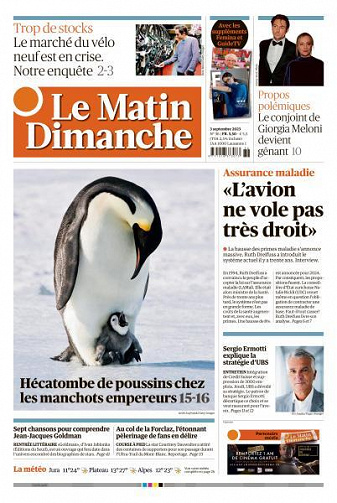 Le Matin Dimanche - 3 Septembre 2023