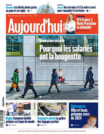 Aujourd’hui en France - 6 Septembre 2023