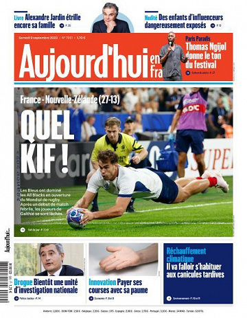Aujourd’hui en France - 9 Septembre 2023