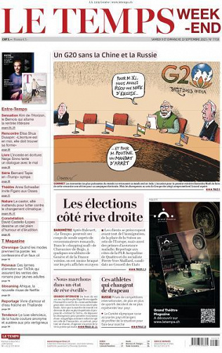 Le Temps - 9-10 Septembre 2023