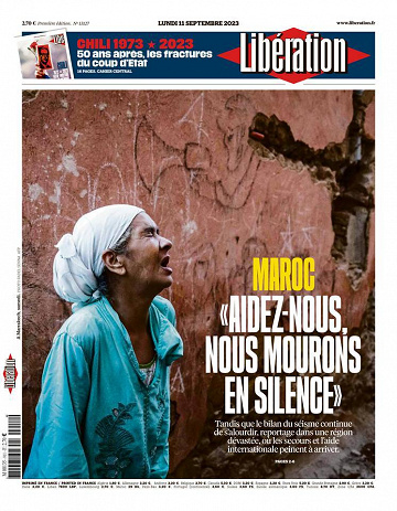 Libération du Lundi 11 Septembre 2023