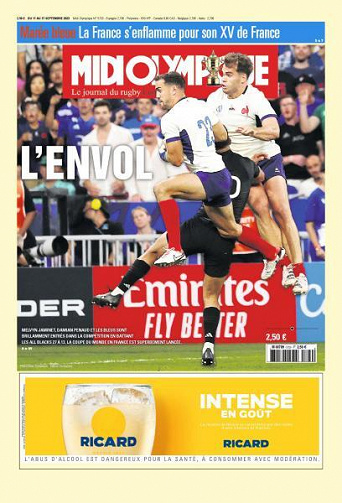 Midi Olympique Rouge - 11 Septembre 2023