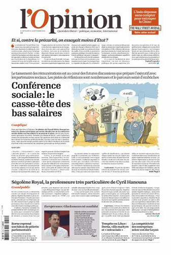 L’Opinion - 14 Septembre 2023