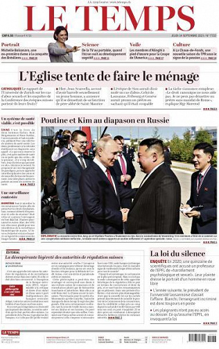 Le Temps - 14 Septembre 2023