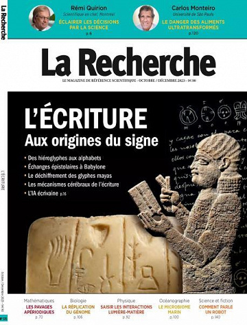 La Recherche - Octobre-Décembre 2023