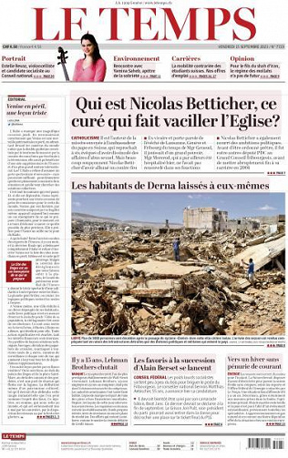 Le Temps - 15 Septembre 2023