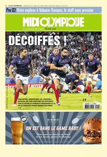 Midi Olympique Vert - 15 Septembre 2023