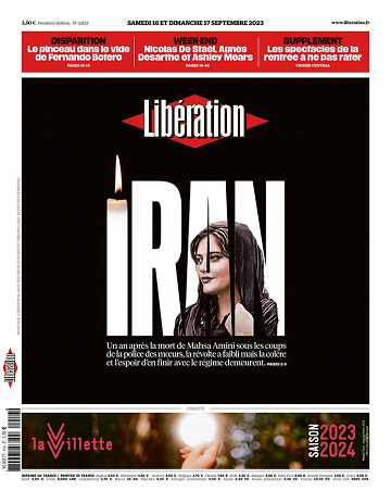 Libération du Samedi 16 et Dimanche 17 Septembre 2023