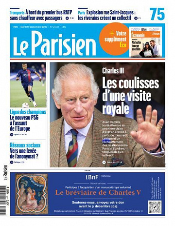 Le Parisien - 19 Septembre 2023