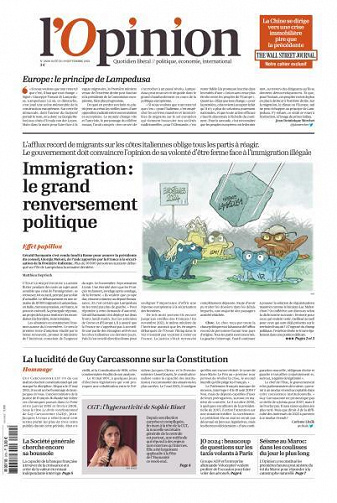 L’Opinion - 19 Septembre 2023