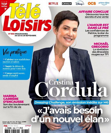 Télé Loisirs - 18 Septembre 2023