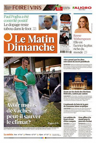 Le Matin Dimanche - 17 Septembre 2023
