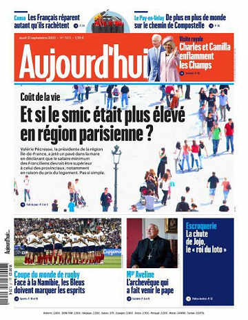 Aujourd’hui en France - 21 Septembre 2023