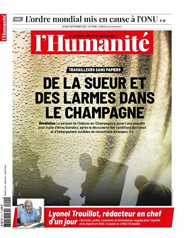 L’Humanite - 21 Septembre 2023