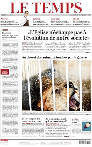 Le Temps - 22 Septembre 2023