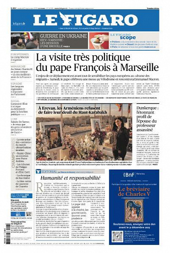 Le Figaro du Vendredi 22 Septembre 2023