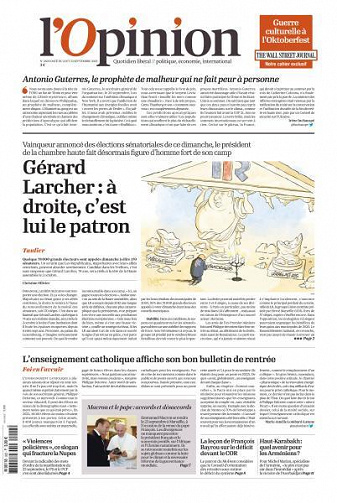 L’Opinion - 22-23 Septembre 2023