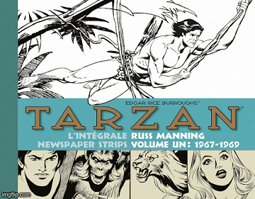 Tarzan : L'intégrale Russ manning - Les 4 Tomes