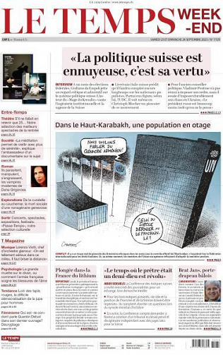 Le Temps - 23-24 Septembre 2023