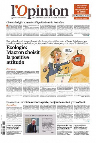 L’Opinion - 25 Septembre 2023