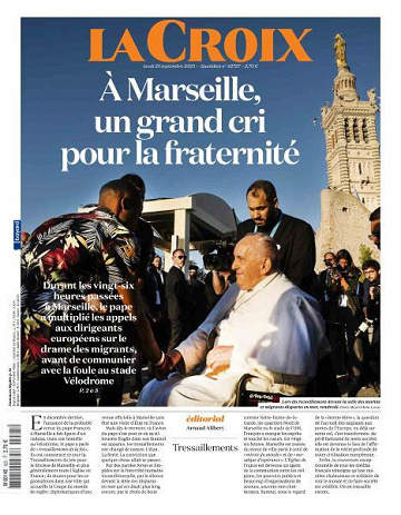 La Croix - 25 Septembre 2023